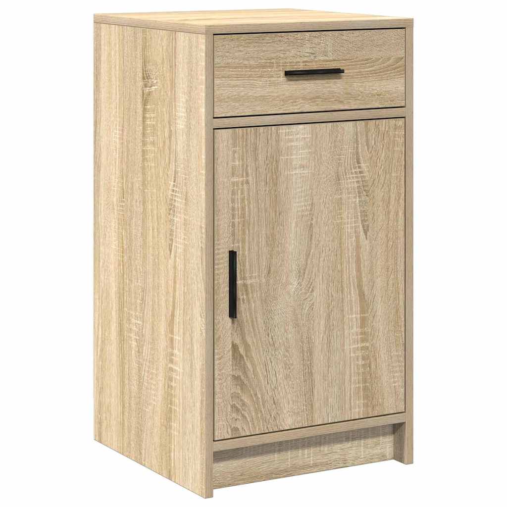 Dressoir met lade Sonoma Eiken 40 x 40,5 x 75 cm Bewerkt hout is nu te koop bij PeponiXL, paradijselijk wonen!