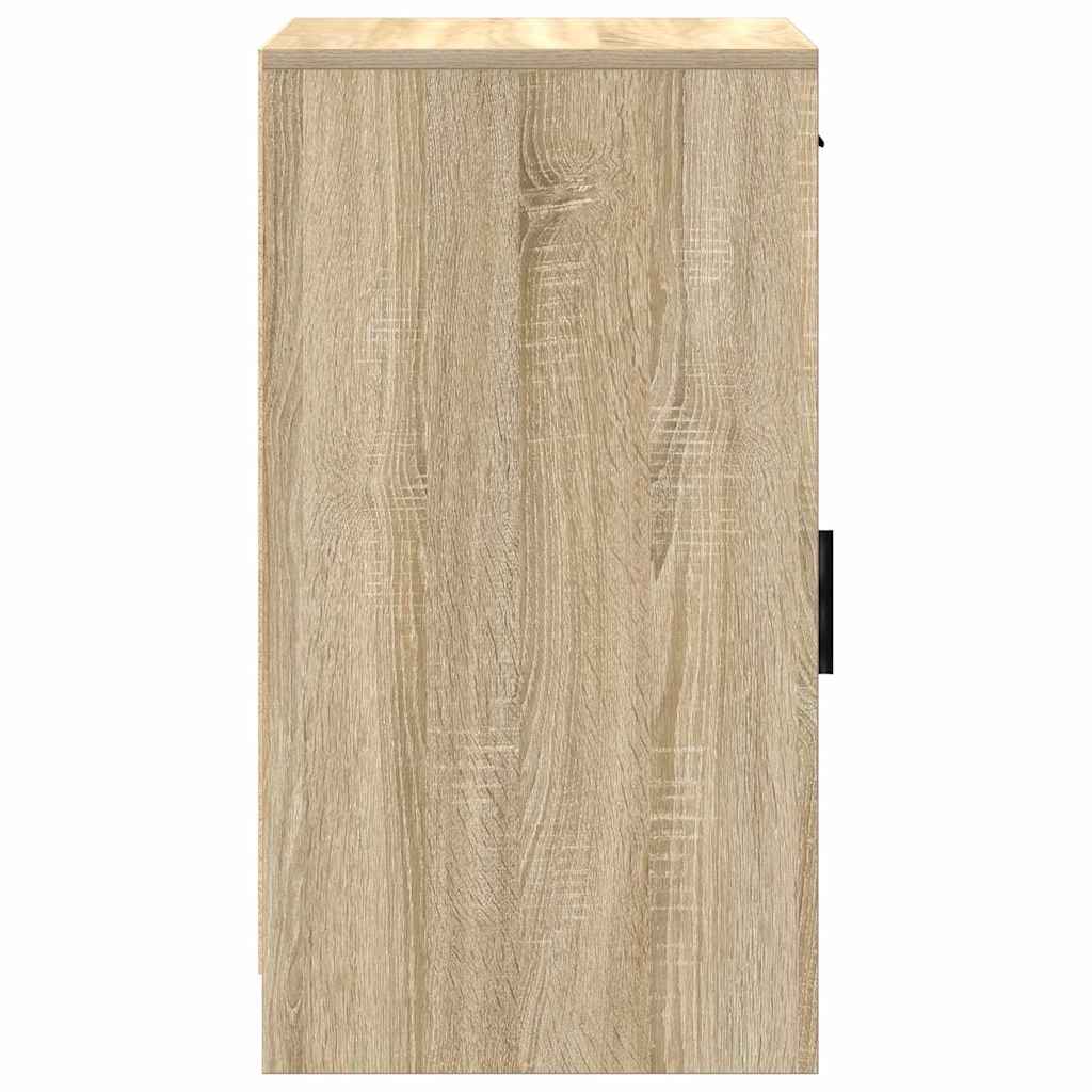 Dressoir met lade Sonoma Eiken 40 x 40,5 x 75 cm Bewerkt hout is nu te koop bij PeponiXL, paradijselijk wonen!