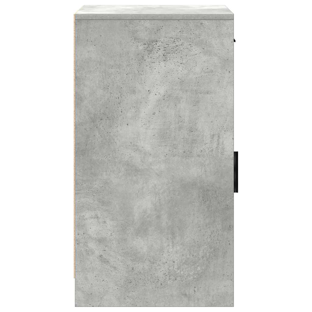 Dressoir met lade Beton Grijs 40 x 40,5 x 75 cm Bewerkt hout is nu te koop bij PeponiXL, paradijselijk wonen!