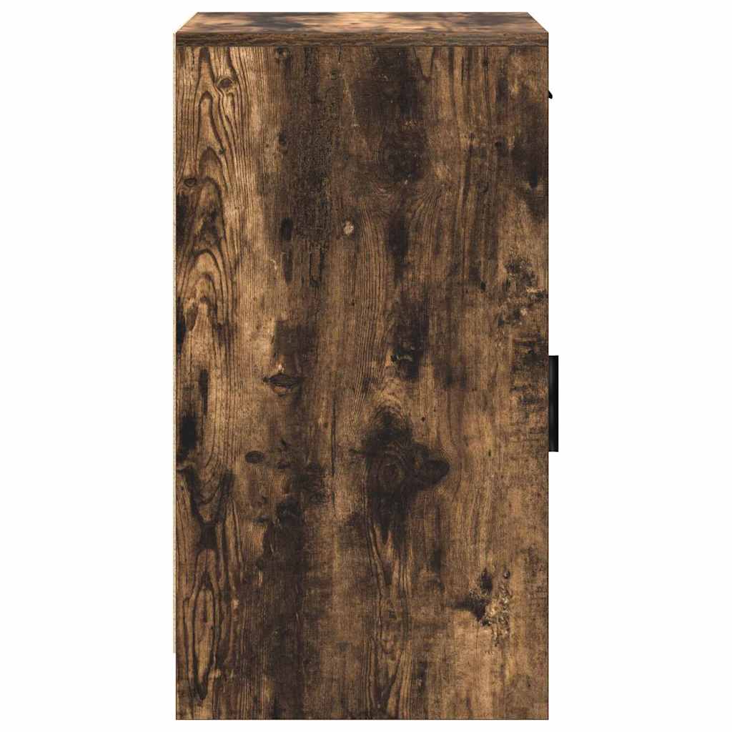 Dressoir met lade Gerookt eiken 40 x 40,5 x 75 cm Bewerkt hout is nu te koop bij PeponiXL, paradijselijk wonen!