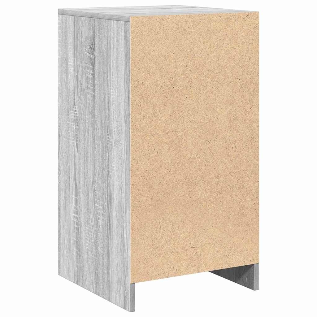 Dressoir met lade Grijs Sonoma 40 x 40,5 x 75 cm Bewerkt hout is nu te koop bij PeponiXL, paradijselijk wonen!