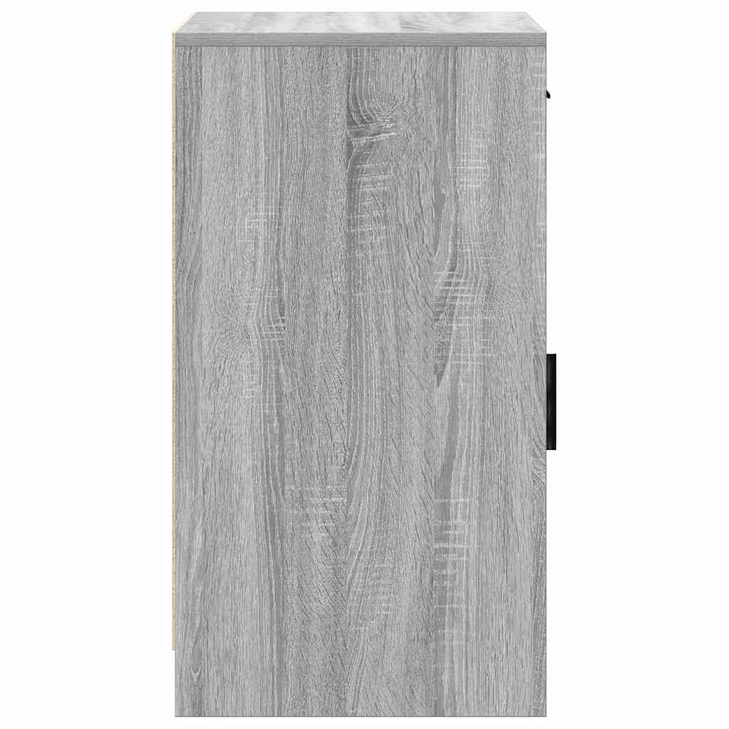 Dressoir met lade Grijs Sonoma 40 x 40,5 x 75 cm Bewerkt hout is nu te koop bij PeponiXL, paradijselijk wonen!