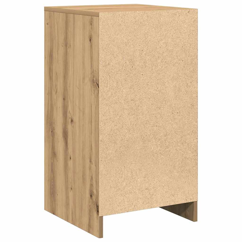 Dressoir met lade Artisan Eiken 40 x 40,5 x 75 cm Bewerkt hout is nu te koop bij PeponiXL, paradijselijk wonen!
