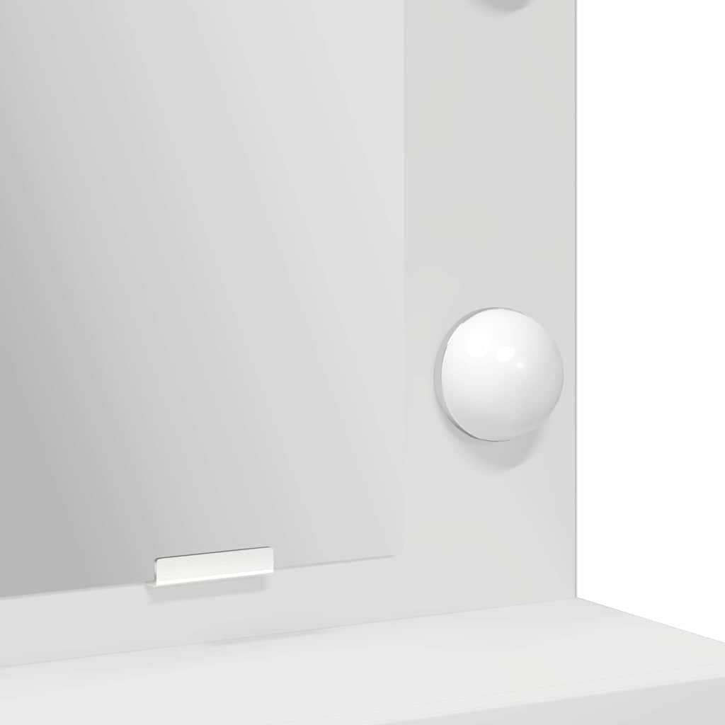 Plafondtafel met lade Wit 79 x 41 x 135 cm Bewerkt hout is nu te koop bij PeponiXL, paradijselijk wonen!