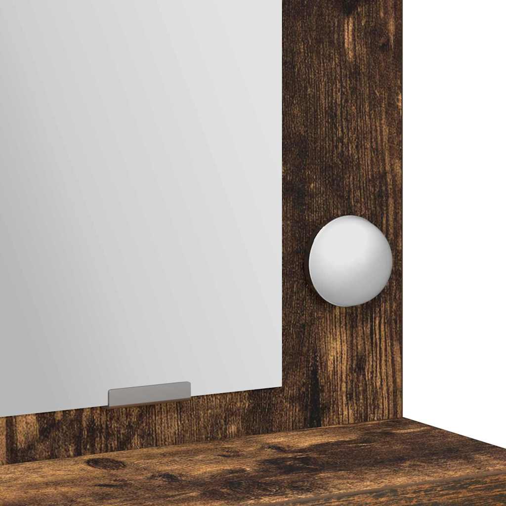 Plafondtafel Gerookt eiken 79 x 41 x 135 cm Bewerkt hout is nu te koop bij PeponiXL, paradijselijk wonen!