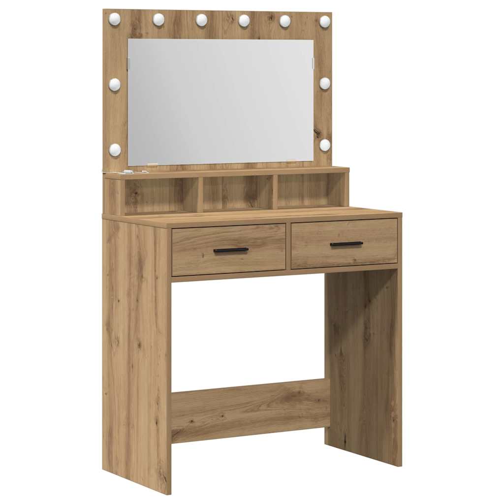 Plafondtafel Artisan Eiken 79 x 41 x 135 cm Bewerkt hout is nu te koop bij PeponiXL, paradijselijk wonen!