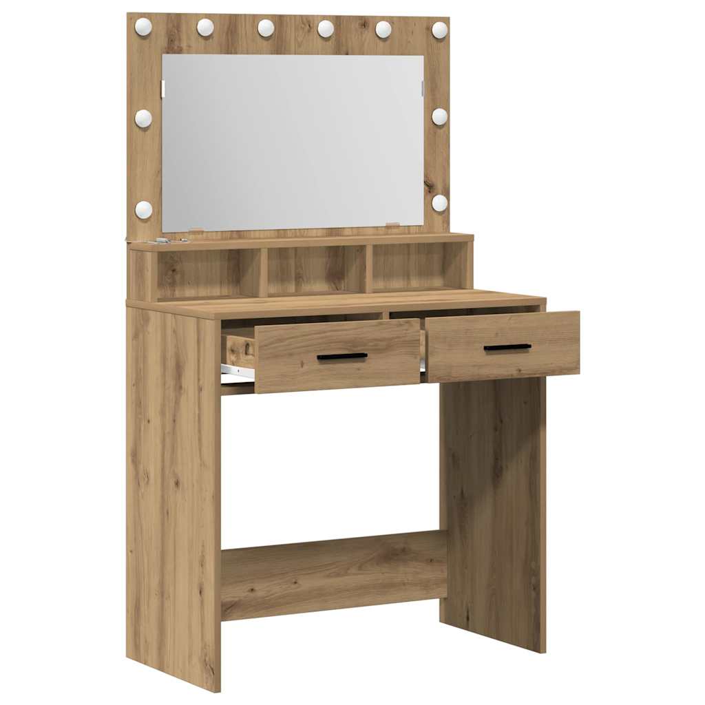 Plafondtafel Artisan Eiken 79 x 41 x 135 cm Bewerkt hout is nu te koop bij PeponiXL, paradijselijk wonen!