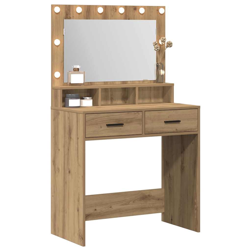 Plafondtafel Artisan Eiken 79 x 41 x 135 cm Bewerkt hout is nu te koop bij PeponiXL, paradijselijk wonen!