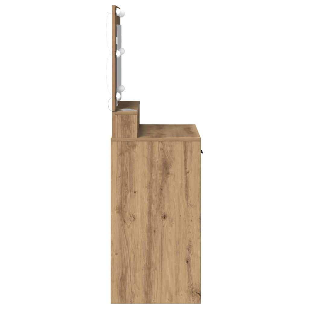 Plafondtafel Artisan Eiken 79 x 41 x 135 cm Bewerkt hout is nu te koop bij PeponiXL, paradijselijk wonen!