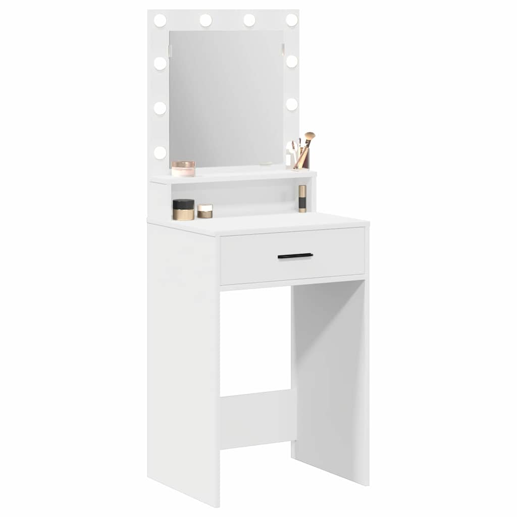 Plafondtafel met lade Wit 50 x 41 x 135 cm Bewerkt hout is nu te koop bij PeponiXL, paradijselijk wonen!