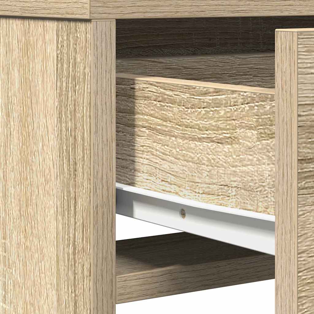 Plafondtafel Sonoma Eiken 50 x 41 x 135 cm Bewerkt hout is nu te koop bij PeponiXL, paradijselijk wonen!