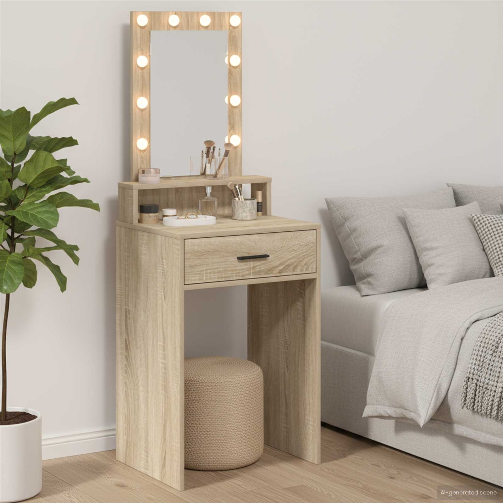 Plafondtafel Sonoma Eiken 50 x 41 x 135 cm Bewerkt hout is nu te koop bij PeponiXL, paradijselijk wonen!