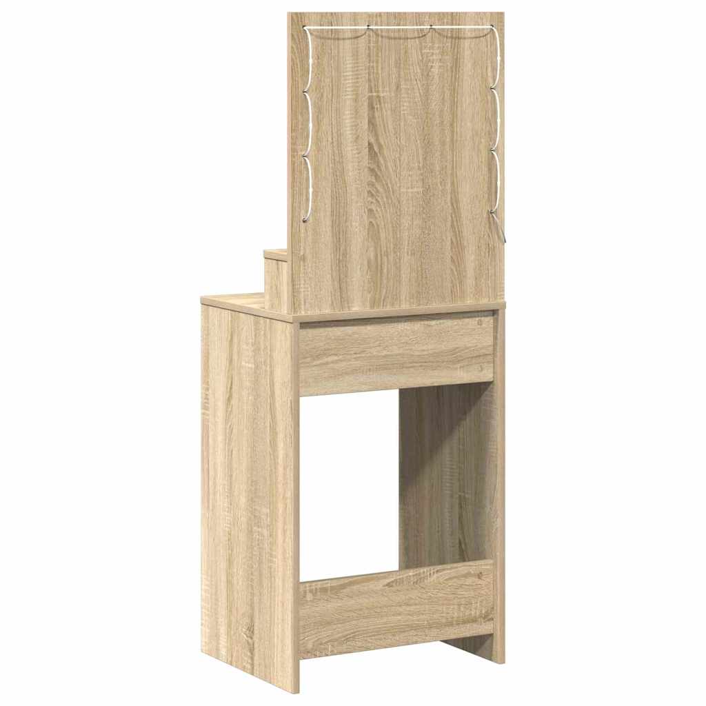 Plafondtafel Sonoma Eiken 50 x 41 x 135 cm Bewerkt hout is nu te koop bij PeponiXL, paradijselijk wonen!