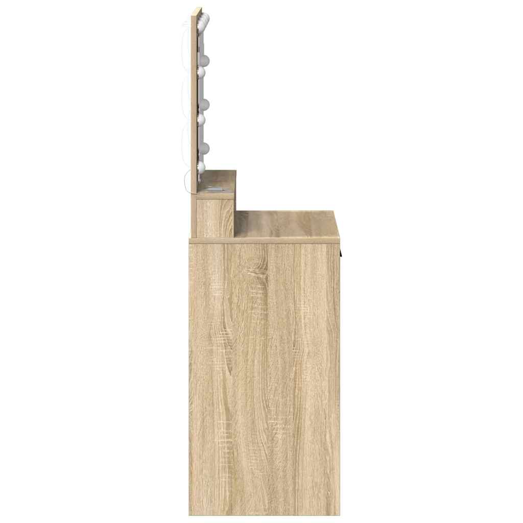 Plafondtafel Sonoma Eiken 50 x 41 x 135 cm Bewerkt hout is nu te koop bij PeponiXL, paradijselijk wonen!