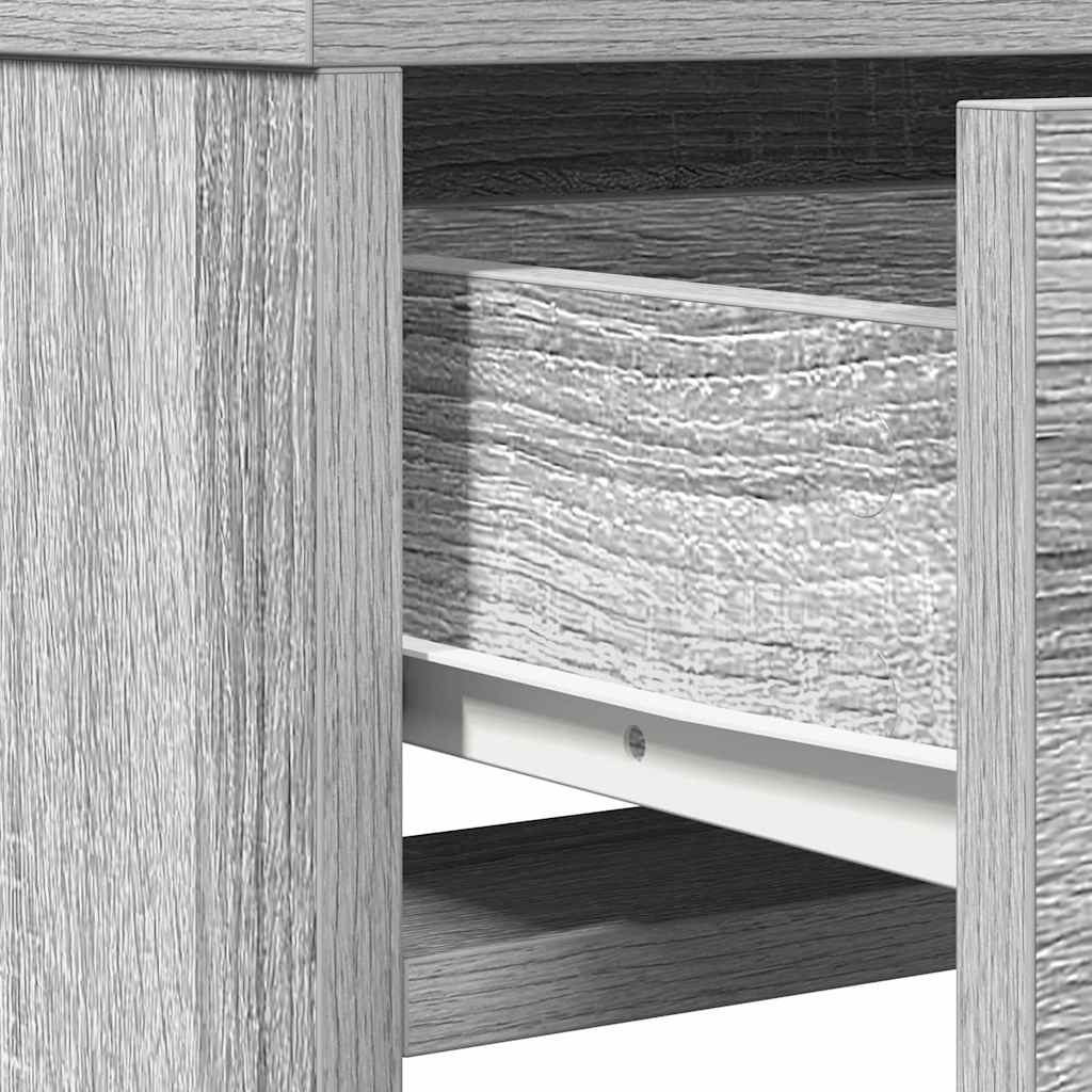 Plafondtafel Grijs Sonoma 50 x 41 x 135 cm Bewerkt hout is nu te koop bij PeponiXL, paradijselijk wonen!