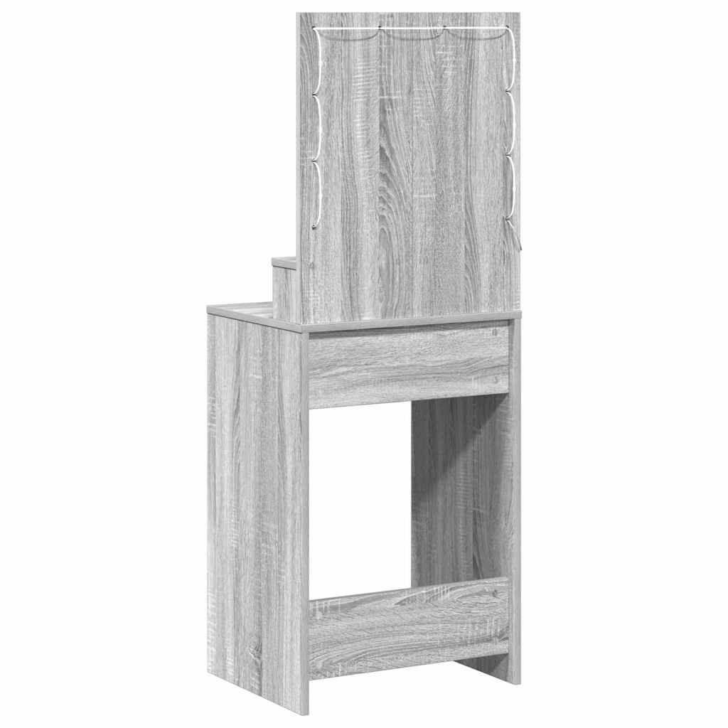 Plafondtafel Grijs Sonoma 50 x 41 x 135 cm Bewerkt hout is nu te koop bij PeponiXL, paradijselijk wonen!
