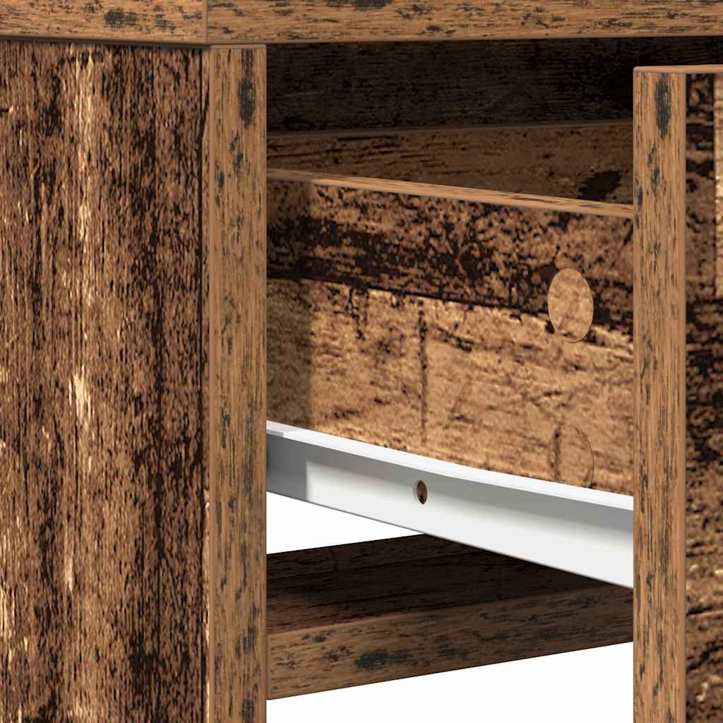 Plafondtafel met lade Oudhout 50 x 41 x 135 cm Bewerkt hout is nu te koop bij PeponiXL, paradijselijk wonen!