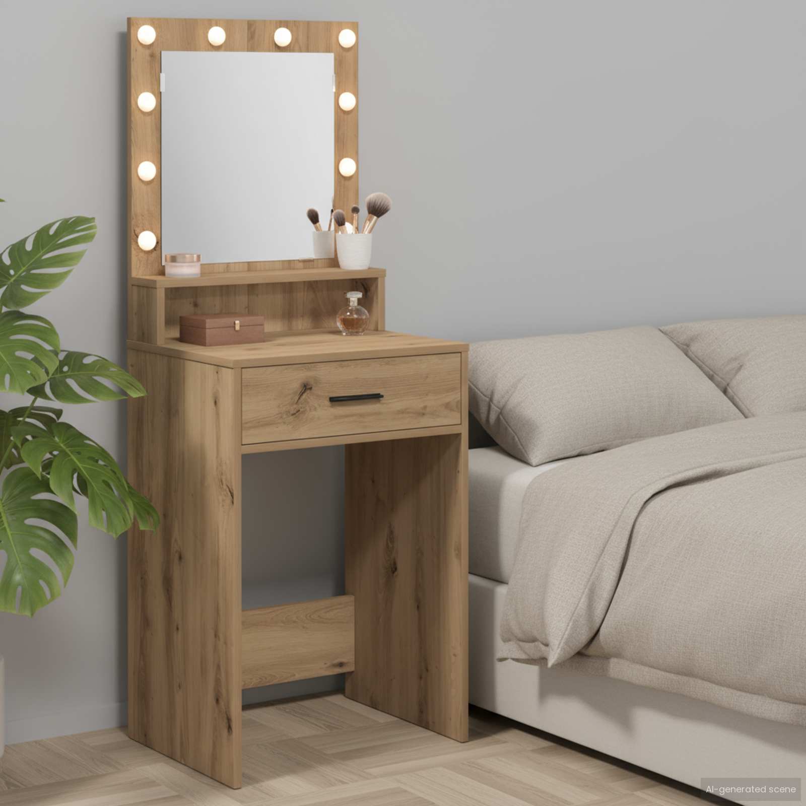 Plafondtafel Artisan Eiken 50 x 41 x 135 cm Bewerkt hout is nu te koop bij PeponiXL, paradijselijk wonen!