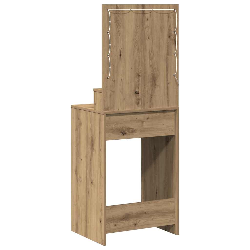 Plafondtafel Artisan Eiken 50 x 41 x 135 cm Bewerkt hout is nu te koop bij PeponiXL, paradijselijk wonen!