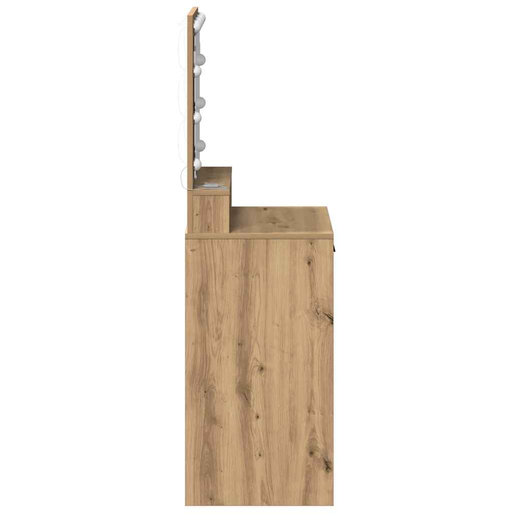 Plafondtafel Artisan Eiken 50 x 41 x 135 cm Bewerkt hout is nu te koop bij PeponiXL, paradijselijk wonen!