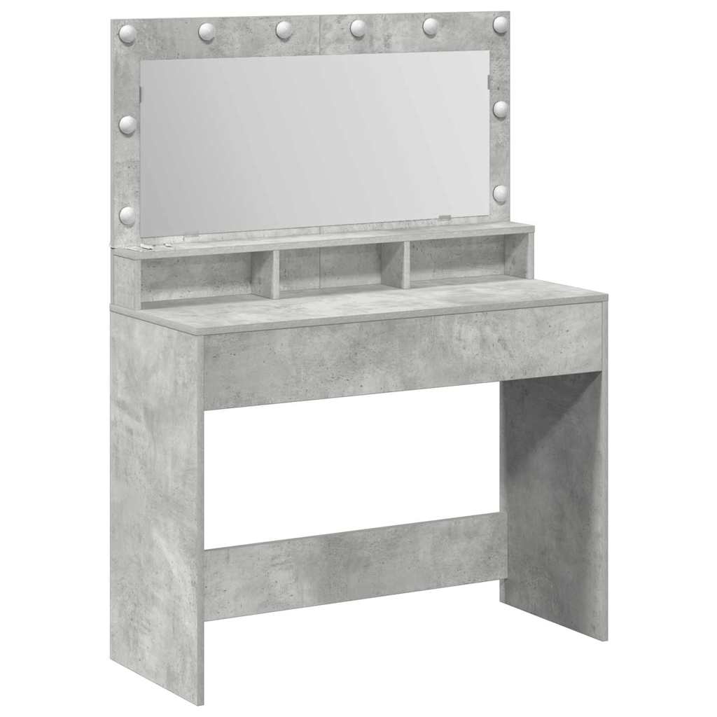 Plafondtafel Beton Grijs 100 x 41 x 135 cm Bewerkt hout is nu te koop bij PeponiXL, paradijselijk wonen!