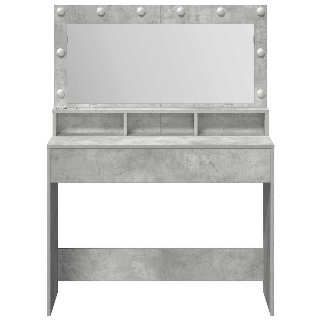 Plafondtafel Beton Grijs 100 x 41 x 135 cm Bewerkt hout is nu te koop bij PeponiXL, paradijselijk wonen!