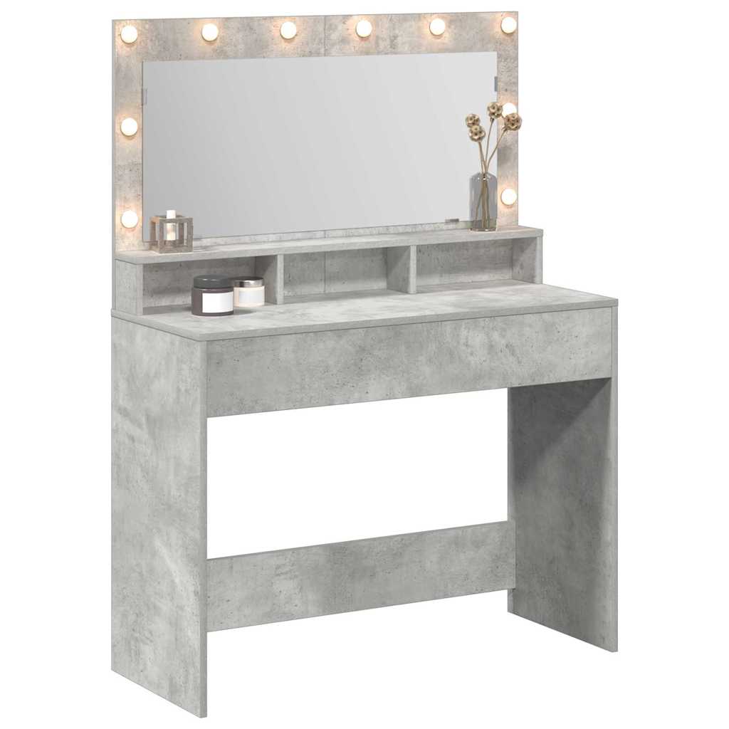 Plafondtafel Beton Grijs 100 x 41 x 135 cm Bewerkt hout is nu te koop bij PeponiXL, paradijselijk wonen!
