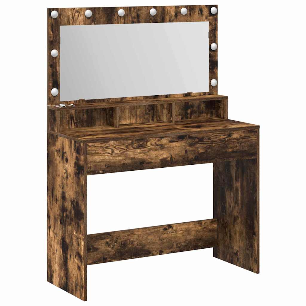 Plafondtafel Gerookt eiken 100 x 41 x 135 cm Bewerkt hout is nu te koop bij PeponiXL, paradijselijk wonen!