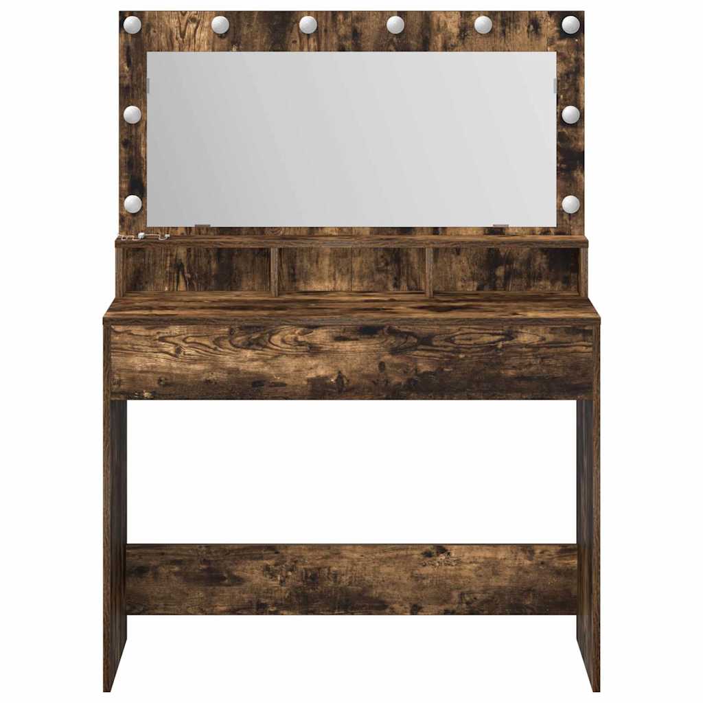 Plafondtafel Gerookt eiken 100 x 41 x 135 cm Bewerkt hout is nu te koop bij PeponiXL, paradijselijk wonen!