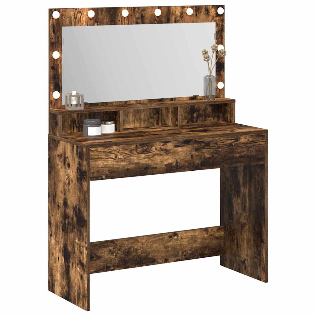 Plafondtafel Gerookt eiken 100 x 41 x 135 cm Bewerkt hout is nu te koop bij PeponiXL, paradijselijk wonen!