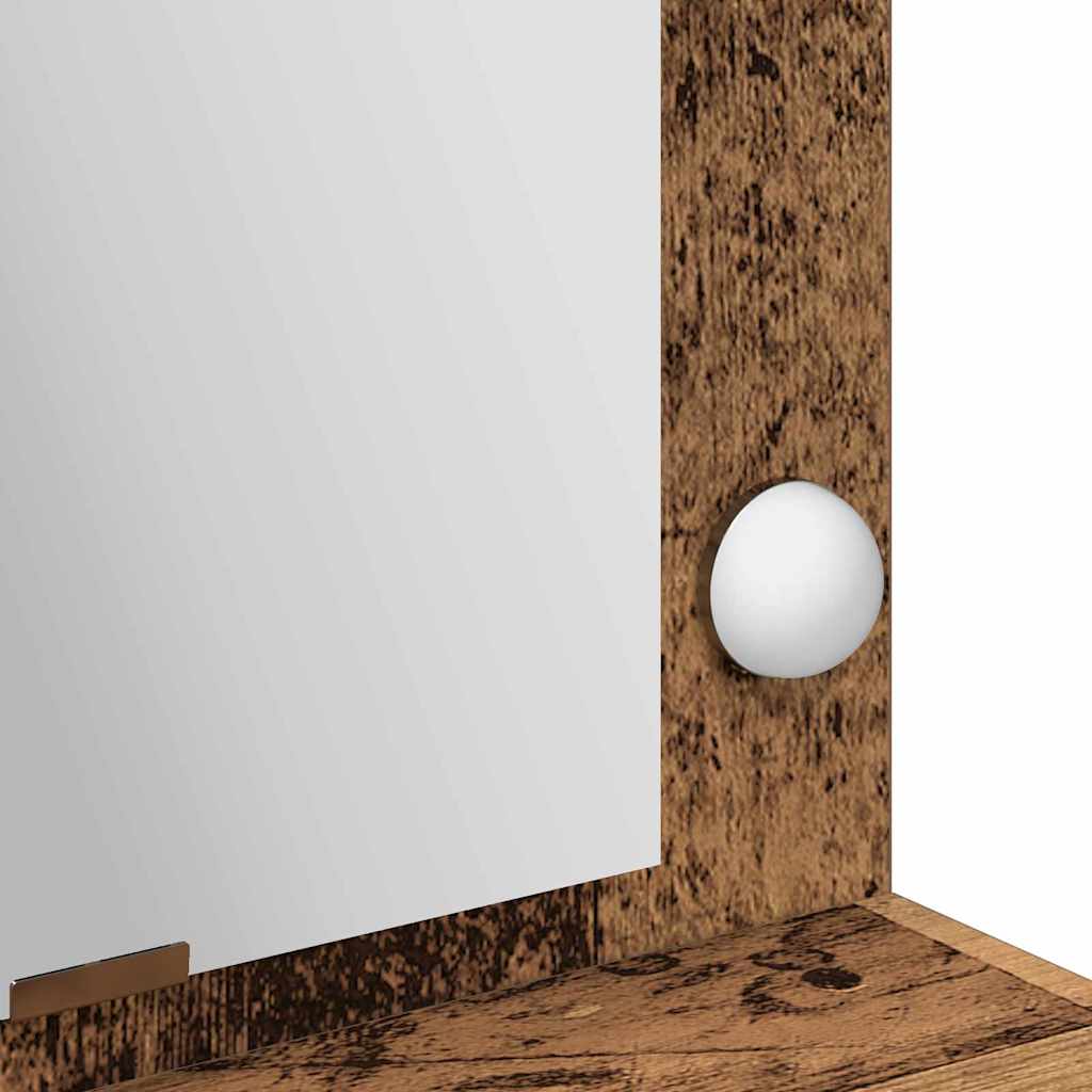 Plafondtafel met plank Oudhout 100 x 41 x 135 cm Bewerkt hout is nu te koop bij PeponiXL, paradijselijk wonen!