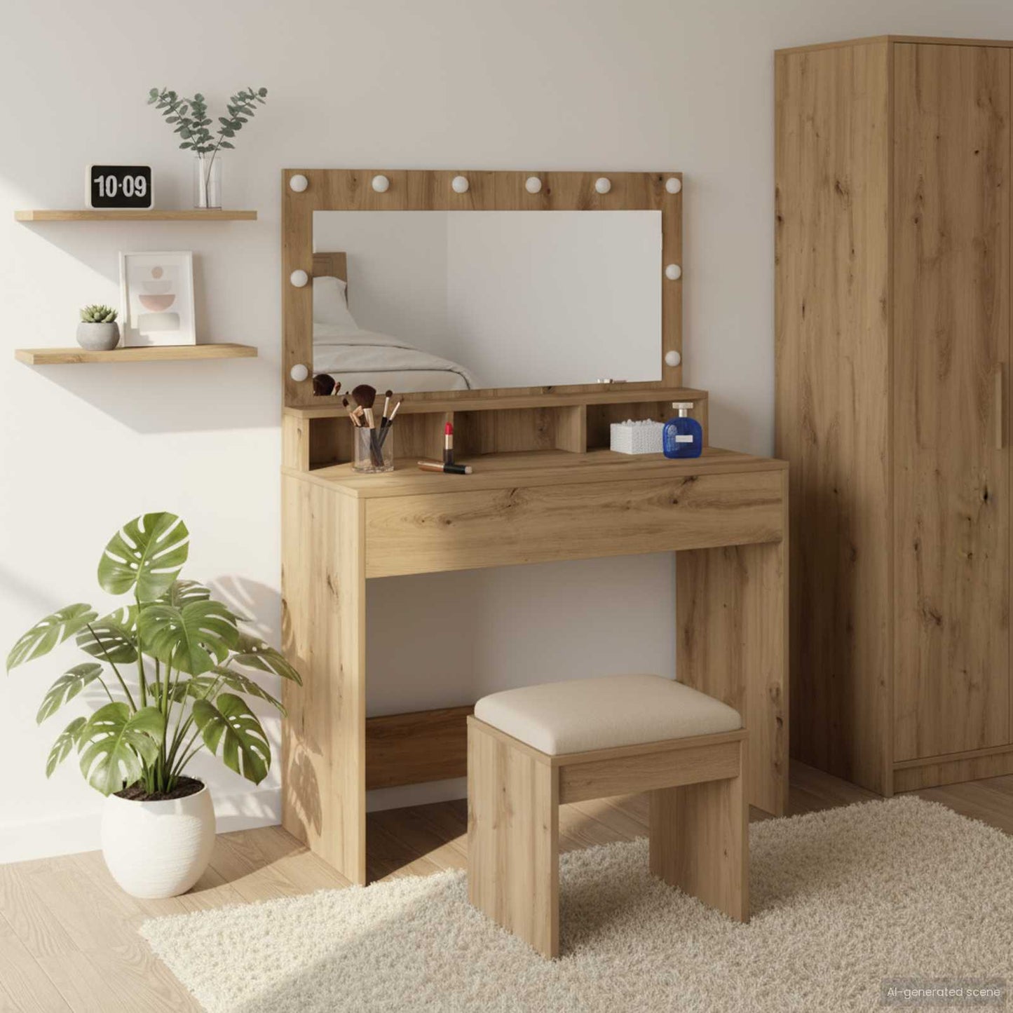 Plafondtafel Artisan Eiken 100 x 41 x 135 cm Bewerkt hout is nu te koop bij PeponiXL, paradijselijk wonen!