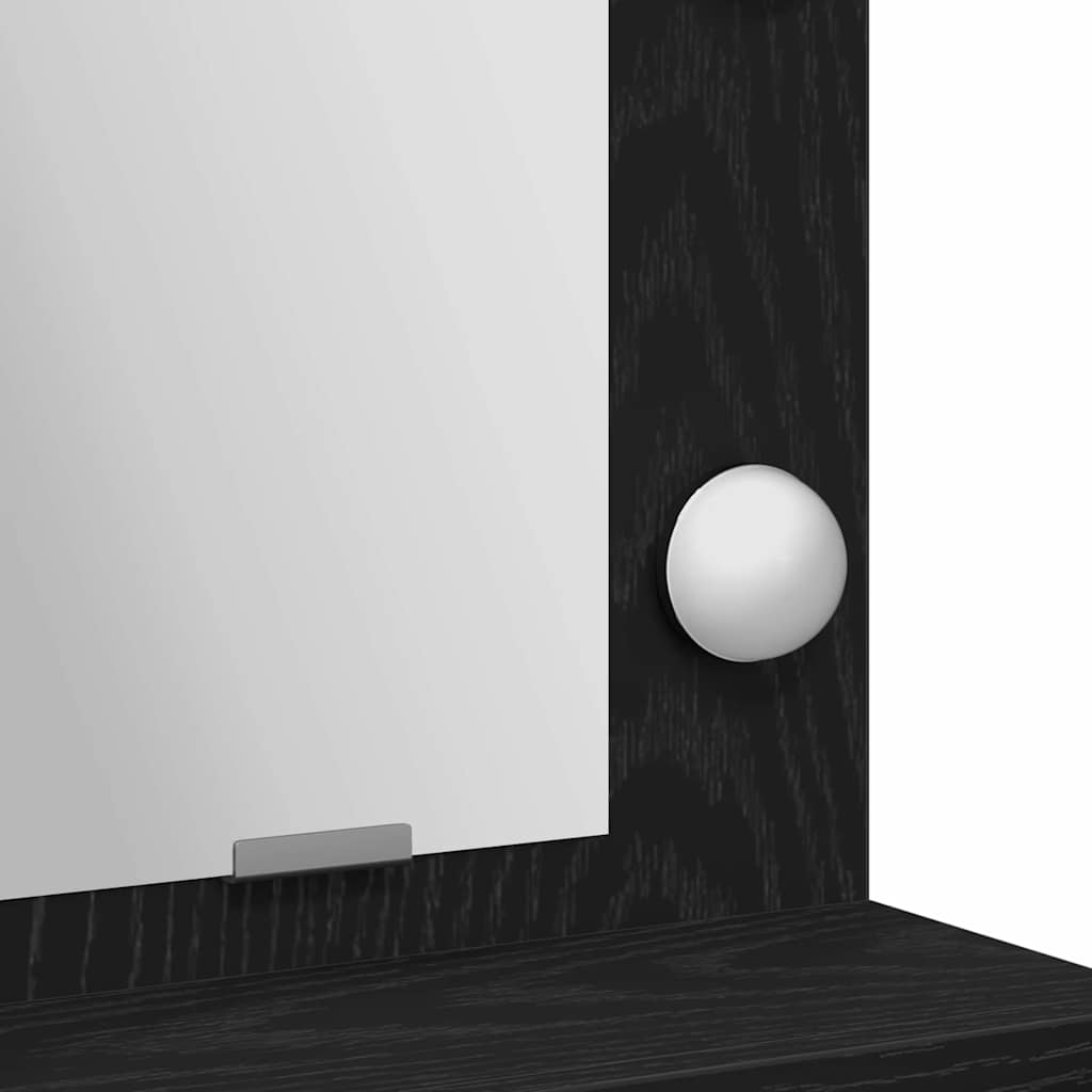 Plafondtafel Zwart Eiken 75,5 x 41 x 135 cm Bewerkt hout is nu te koop bij PeponiXL, paradijselijk wonen!
