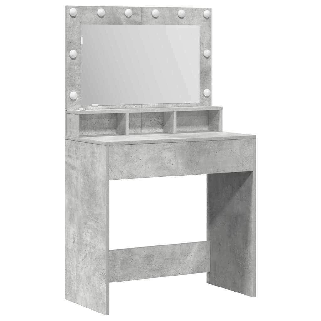 Plafondtafel Beton Grijs 78,5 x 41 x 135 cm Bewerkt hout is nu te koop bij PeponiXL, paradijselijk wonen!