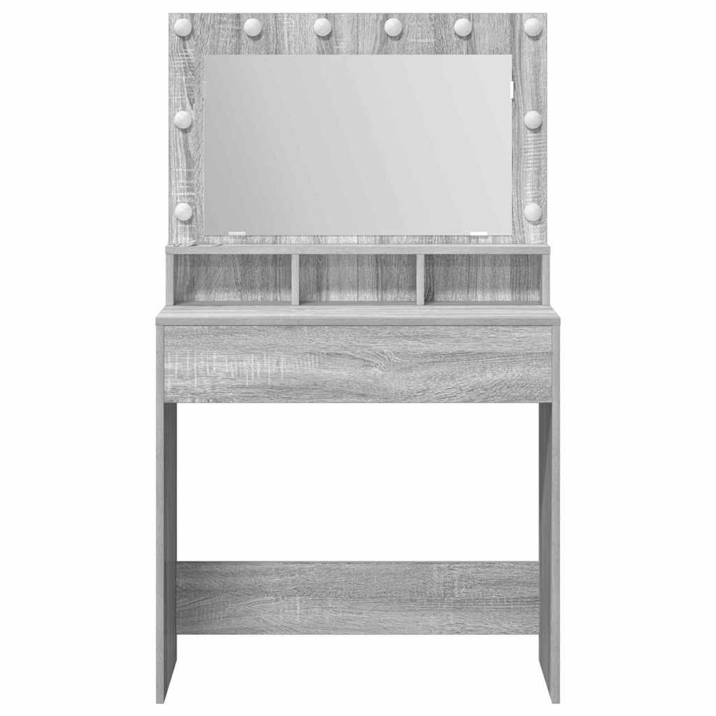 Plafondtafel Grijs Sonoma 78,5 x 41 x 135 cm Bewerkt hout is nu te koop bij PeponiXL, paradijselijk wonen!