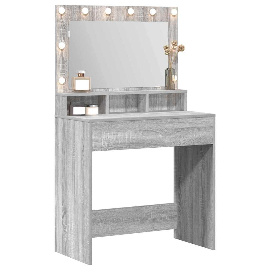 Plafondtafel Grijs Sonoma 78,5 x 41 x 135 cm Bewerkt hout is nu te koop bij PeponiXL, paradijselijk wonen!