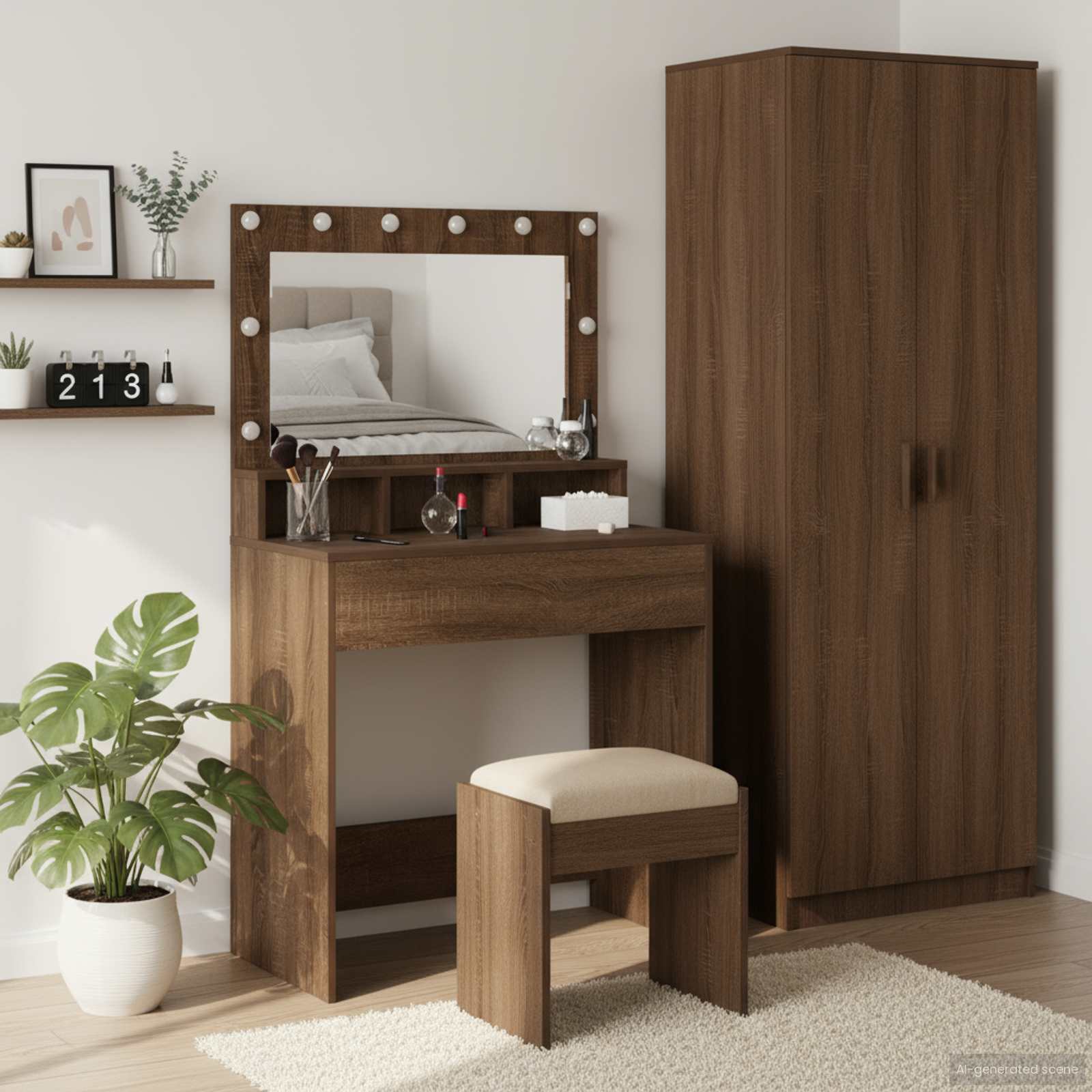 Plafondtafel Bruin Eiken 75,5 x 41 x 135 cm Bewerkt hout is nu te koop bij PeponiXL, paradijselijk wonen!