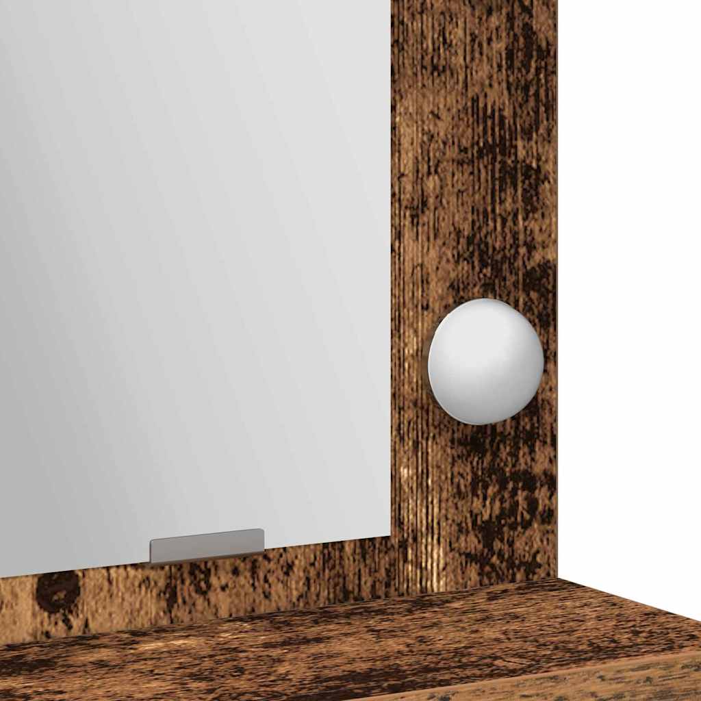 Plafondtafel met plank Oudhout 75,5 x 41 x 135 cm Bewerkt hout is nu te koop bij PeponiXL, paradijselijk wonen!