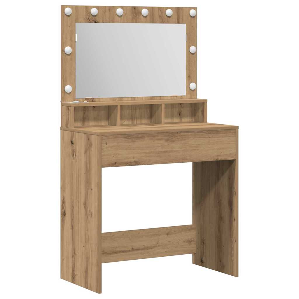 Plafondtafel Artisan Eiken 75,5 x 41 x 135 cm Bewerkt hout is nu te koop bij PeponiXL, paradijselijk wonen!