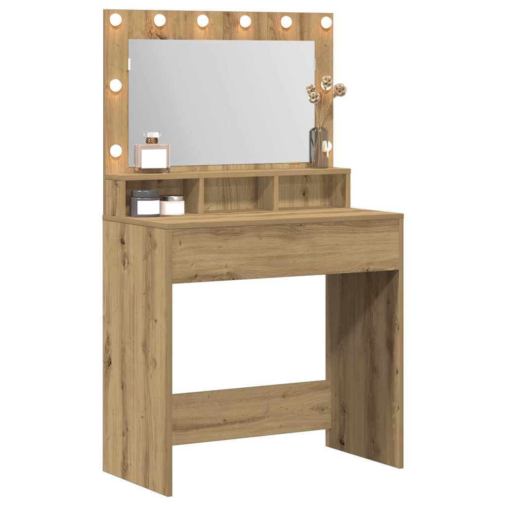 Plafondtafel Artisan Eiken 75,5 x 41 x 135 cm Bewerkt hout is nu te koop bij PeponiXL, paradijselijk wonen!