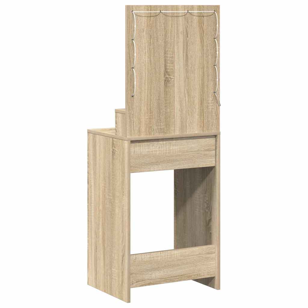 Plafondtafel Sonoma Eiken 50 x 41 x 135 cm Bewerkt hout is nu te koop bij PeponiXL, paradijselijk wonen!