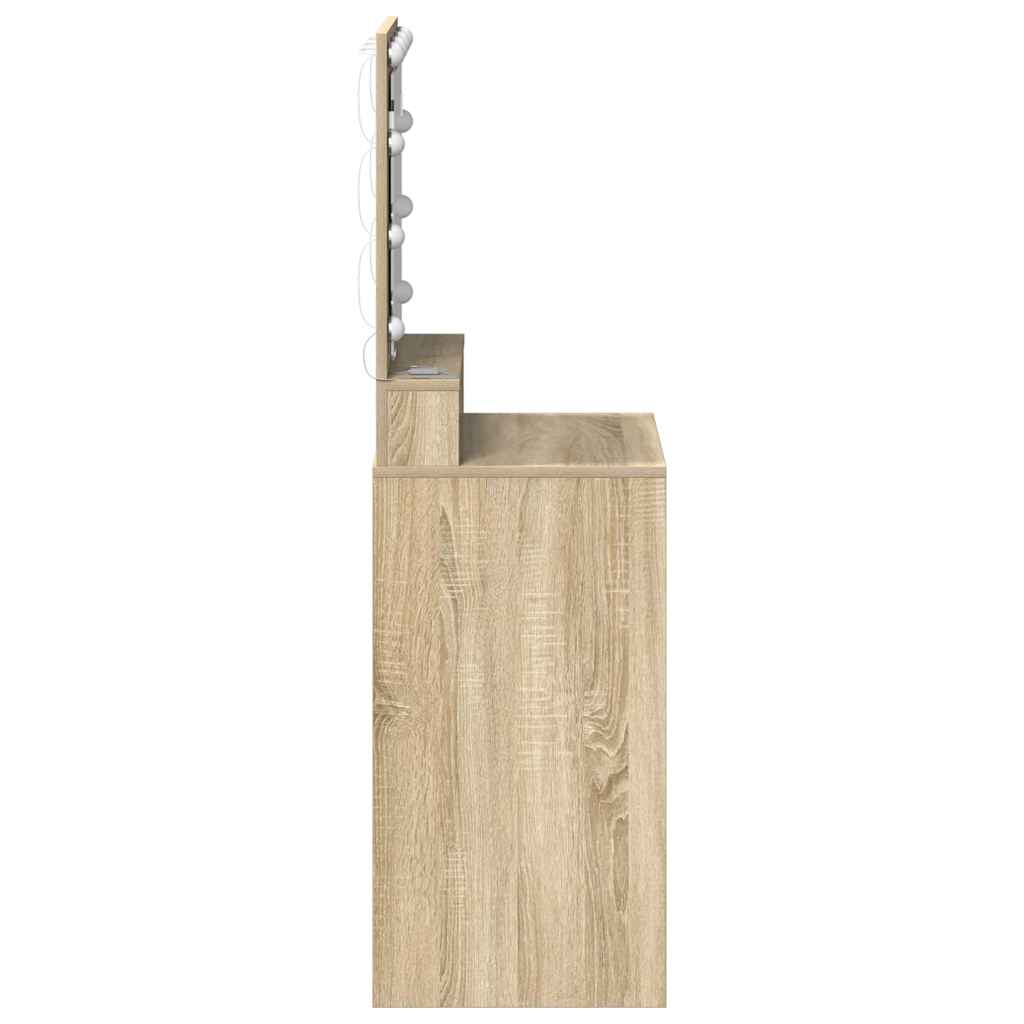 Plafondtafel Sonoma Eiken 50 x 41 x 135 cm Bewerkt hout is nu te koop bij PeponiXL, paradijselijk wonen!