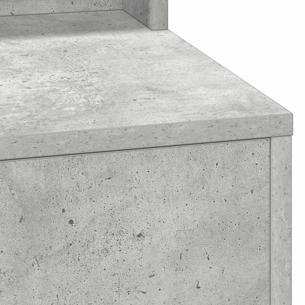 Plafondtafel Beton Grijs 50 x 41 x 135 cm Bewerkt hout is nu te koop bij PeponiXL, paradijselijk wonen!