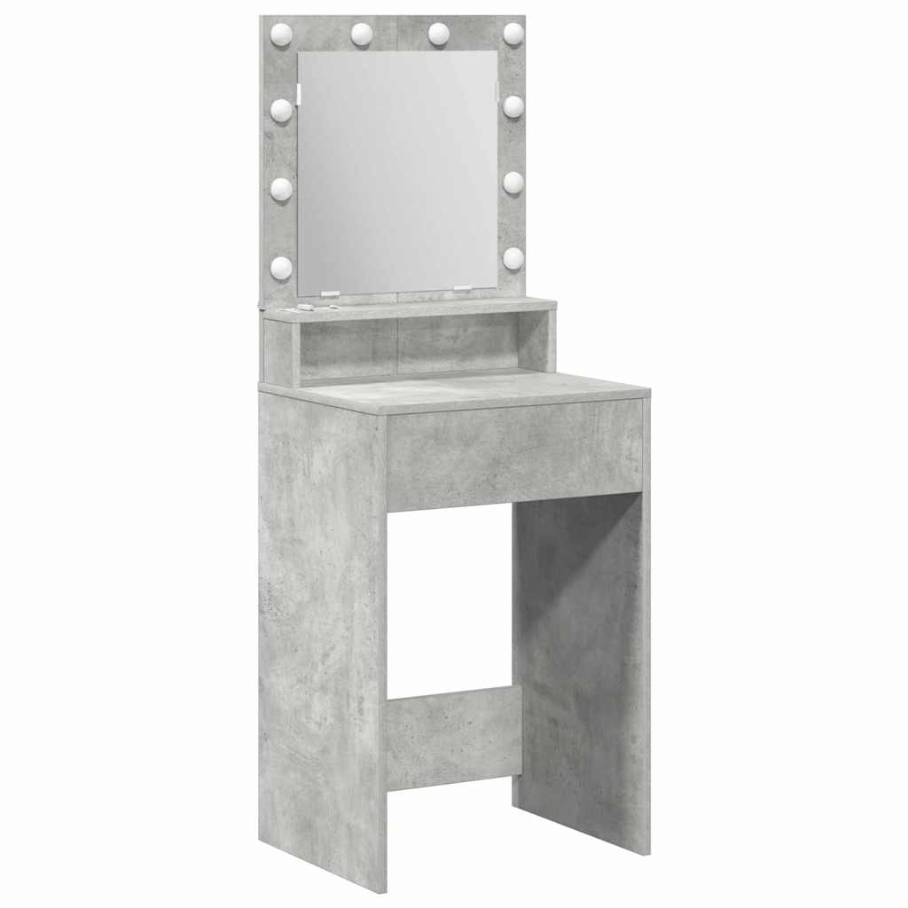 Plafondtafel Beton Grijs 50 x 41 x 135 cm Bewerkt hout is nu te koop bij PeponiXL, paradijselijk wonen!