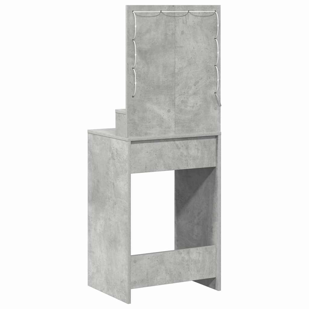 Plafondtafel Beton Grijs 50 x 41 x 135 cm Bewerkt hout is nu te koop bij PeponiXL, paradijselijk wonen!