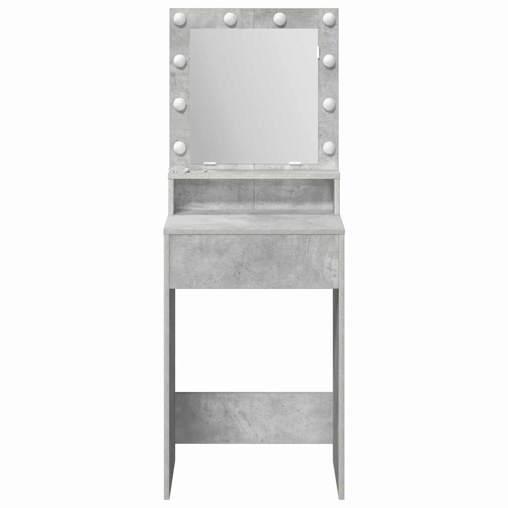 Plafondtafel Beton Grijs 50 x 41 x 135 cm Bewerkt hout is nu te koop bij PeponiXL, paradijselijk wonen!