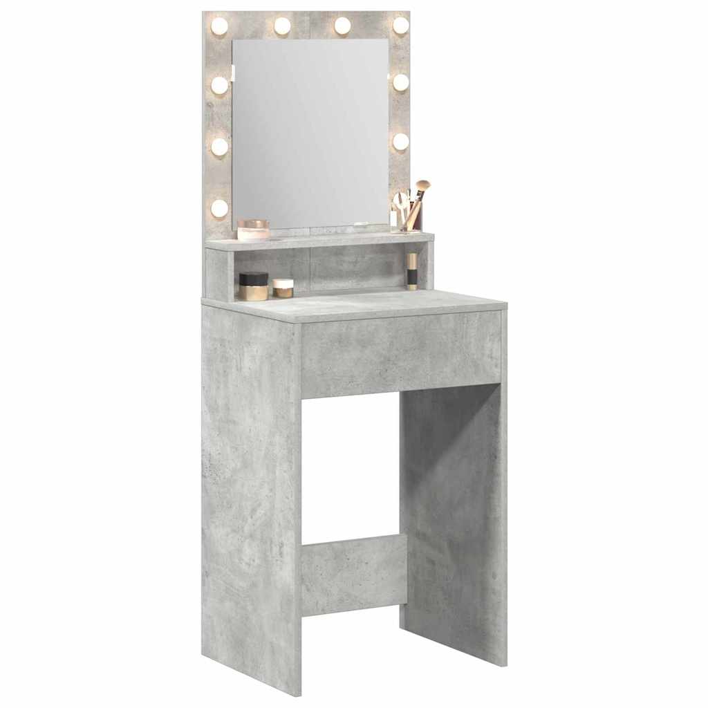 Plafondtafel Beton Grijs 50 x 41 x 135 cm Bewerkt hout is nu te koop bij PeponiXL, paradijselijk wonen!