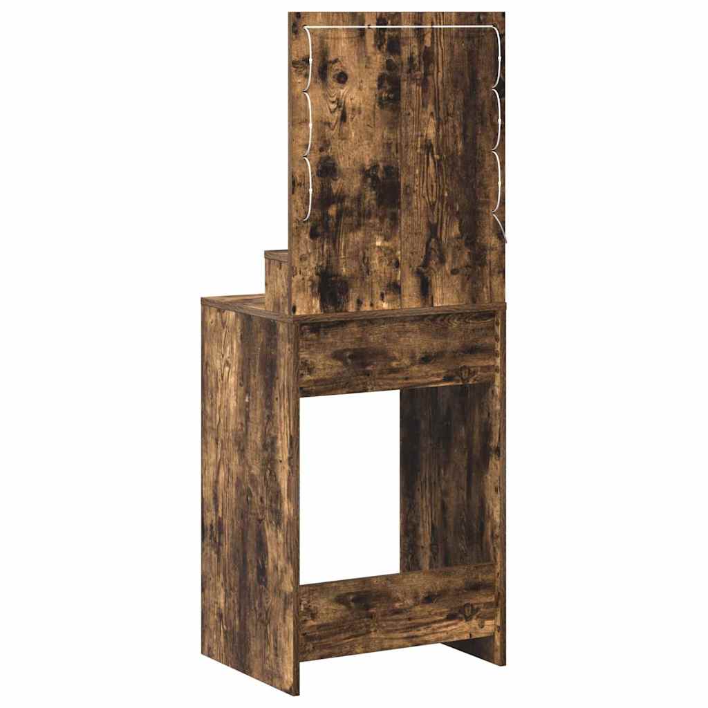 Plafondtafel Gerookt eiken 50 x 41 x 135 cm Bewerkt hout is nu te koop bij PeponiXL, paradijselijk wonen!