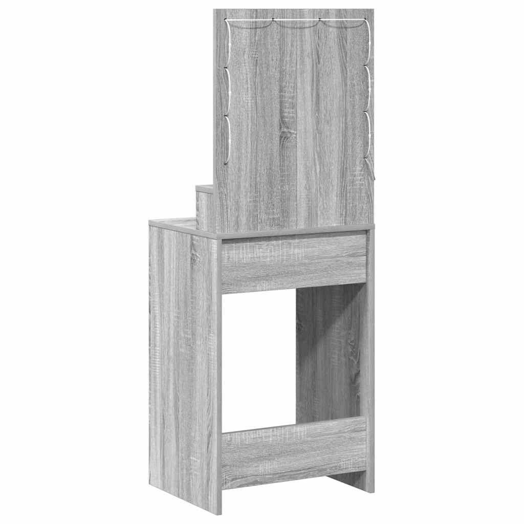 Plafondtafel Grijs Sonoma 50 x 41 x 135 cm Bewerkt hout is nu te koop bij PeponiXL, paradijselijk wonen!
