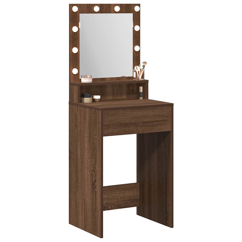 Plafondtafel Bruin Eiken 50 x 41 x 135 cm Bewerkt hout is nu te koop bij PeponiXL, paradijselijk wonen!